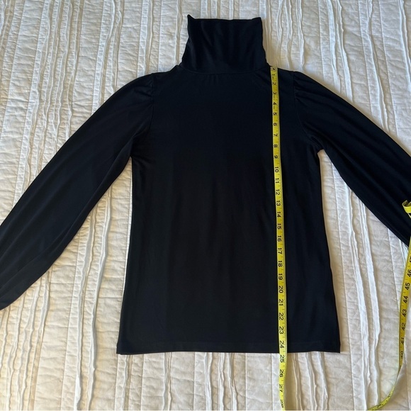 2/$30 Draper James Knit Turtleneck Long Sleeve Black SZ XS - Picture 10 of 11
